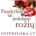 Interflora.lt - gėlės internetu, gėlių pristatymai