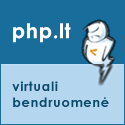 PHP.lt - virtuali PHP programuotojų bendruomenė