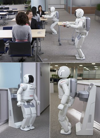 Mokslininkai ženkliai patobulino robotų-humanoidų ASIMO dirbtinį intelektą