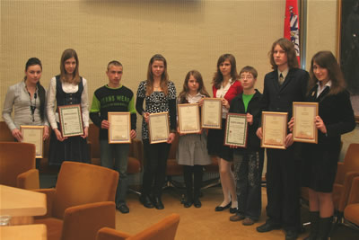 Visi moksleivių konkurso „Švari kalba – švari galva“ nugalėtojai