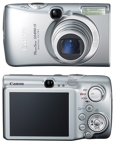 „Canon“ „PowerShot SD890 IS Digital ELPH“