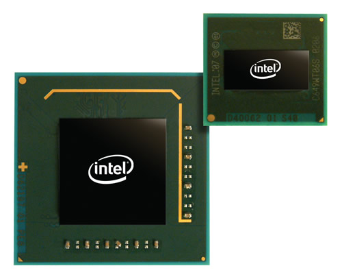 „Intel System Controller Hub“ ir  „Intel Centrino Atom“