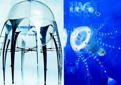 „AquaJelly“ ir „AirJelly“ - vandenyje ir ore sklandantys robotai-medūzos