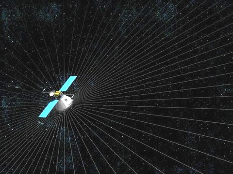 Kosminiai Saulės vėjo „voratinkliai“ gali maitinti ateities erdvėlaivius