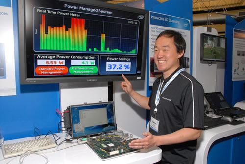 „Intel“ elektros energijos valdymo programos tikslas ženkliai sumažinti kompiuterių elektros sunaudojimą