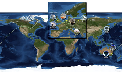 „Electronic Very Long Baseline Interferometry“ (e-VLBI)