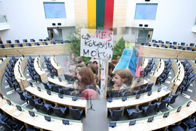 LSAS: „neįgalūs“ Seimo sprendimai įpareigoja telkti studentiją viešam ir masiniam nuomonės išsakymui