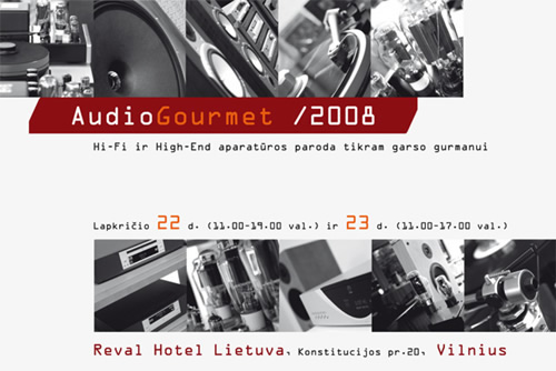 „AudioGourmet /2008“