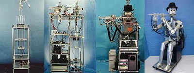 Idėjos evoliucija: WF1 (kairėje, 1990), WF2 (1992), WF3RIX (2002) ir dabartinis modelis WF-4RIV