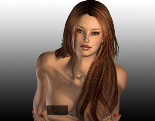 Kai kuriuos Nicole animacinius modelius galima parsisiųsti nemokamai, o štai už galimybę ją įdarbinti kaip asmeninę sekretorę ar grožėtis jos kūno formomis teks susimokėti.