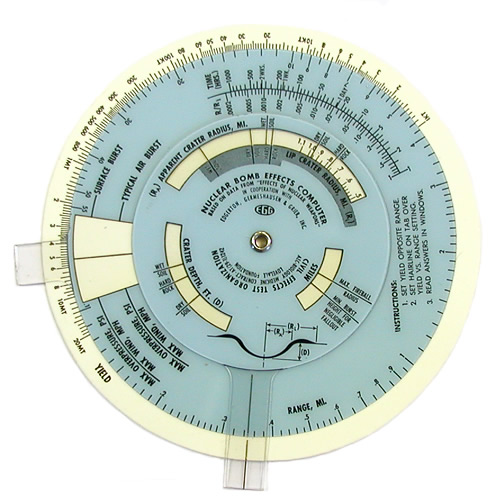 Nuclear Bomb Effects Computer (EG&G), 1960