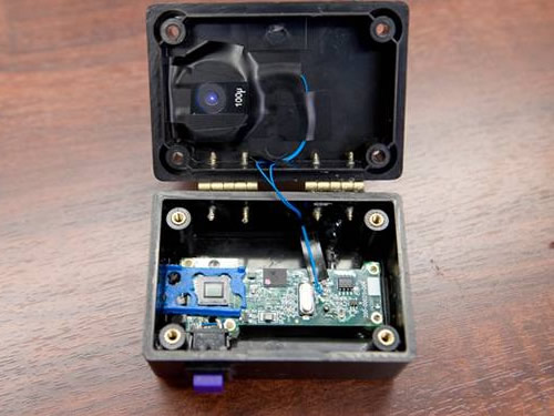 Prototipas turi standartinės internetinės kameros CCD vaizdo jutiklį