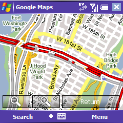 „Google Maps for Mobile“