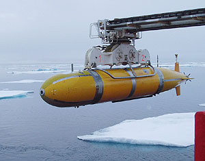 Mįslingą Antarktidą tirpdantį šilumos šaltinį tirs povandeninis robotas