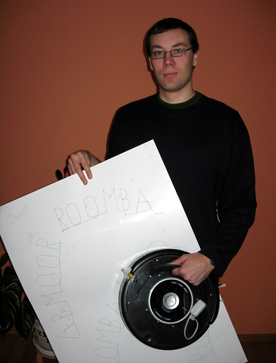 Darius Kasiulevičius ir „Roomba“