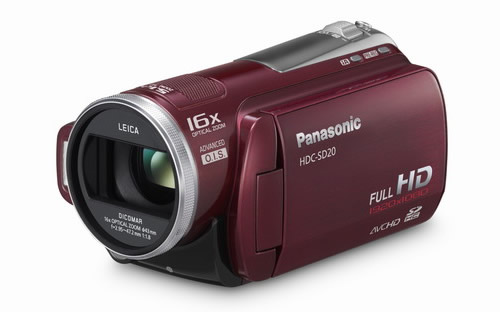 „Panasonic“ HDC-SD20