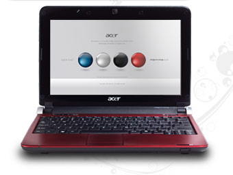 „Acer“ pristatė „Aspire One“ su 10 colių ekranu