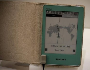 „Samsung Papyrus“ elektroninė knyga keliauja į parduotuves