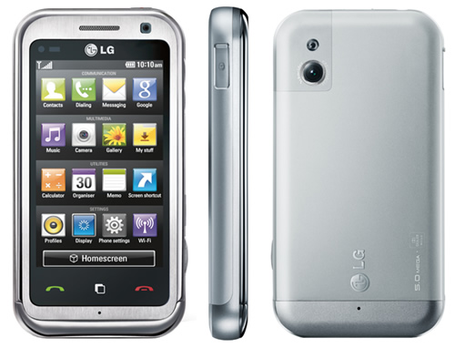 Baltijos šalyse pristatomas daugialypės terpės mobilusis telefonas LG ARENA (LG-KM900)