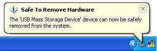 „Safe To Remove Hardware“
