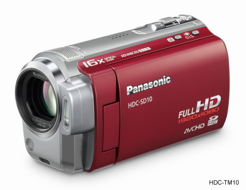 „Panasonic“ HDC-SD10