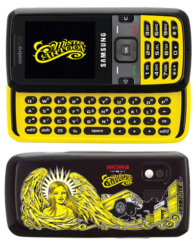 „Samsung Messenger Limited Edition“ - telefonas dekoruotas Eminem ir Beyonce asmeniniu tatuiruočių meistru