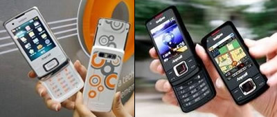 „Samsung“ pranešė apie du naujus „slide“ telefonus W8400 ir W8700