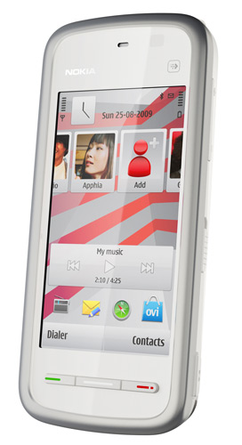 „Nokia 5230“ – nebrangus telefonas lietimui jautriu ekranu