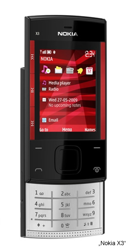 „Nokia X3“