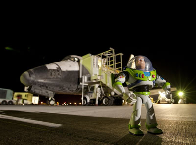 Animacinio filmo „Toy Story“ herojus sugrįžo iš kelionės po kosmosą
