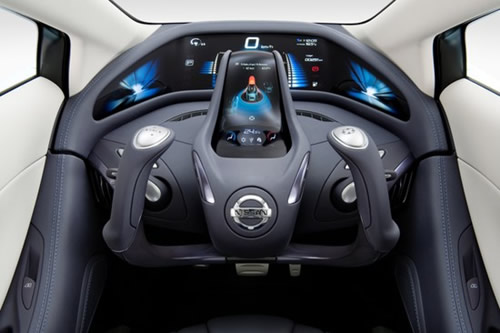 „Nissan“ pristatė naują koncepcinį elektromobilį „Land Glider Concept“