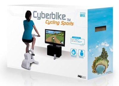 Naujas „Wii“ priedas - dviratis