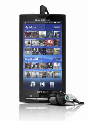 „Sony Ericsson“ pristato „Xperia“ X10