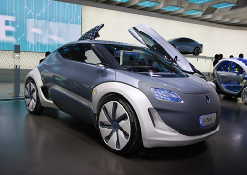 Pristatyta naujo koncepcinio elektromobilio „Renault ZOE Z.E.“ vizija