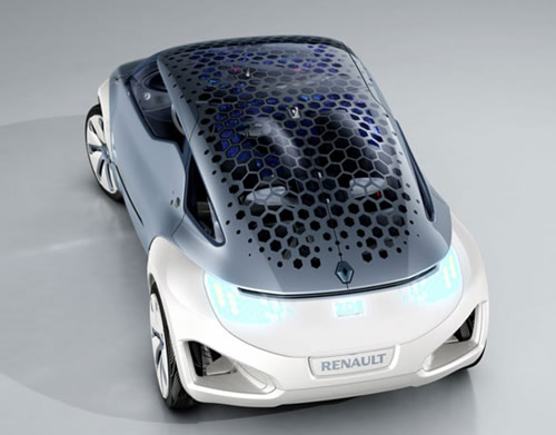 Pristatyta naujo koncepcinio elektromobilio „Renault ZOE Z.E.“ vizija