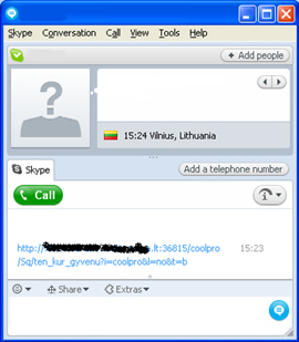 „Skype“ programos pagalba plinta virusas