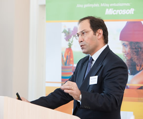 „Microsoft“ vice-prezidentas Centrinei ir Rytų Europai Vahe Torossian