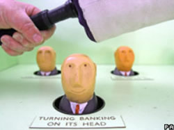 Žaidimas leidžia išlieti susikaupusį pyktį ant bankininkų