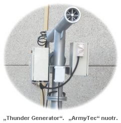 „Thunder Generator“. „ArmyTec“ nuotr.