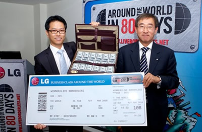 LG dovanos svajonių kelionę aplink pasaulį per 80 dienų