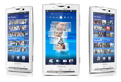 „Sony Ericsson Xperia X10“