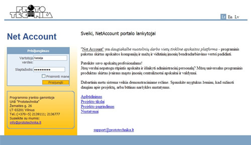 „NetSkaita-account“