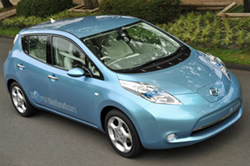 Naujasis „Nissan Leaf“ elektromobilis