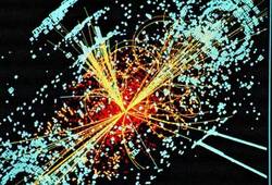 Dalelių susidūrimų LHC vizualizacija
