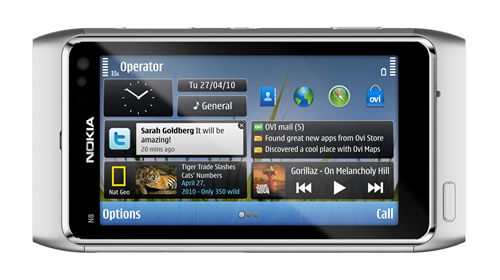 „Nokia“ pristato naująjį flagmaną „Nokia N8“