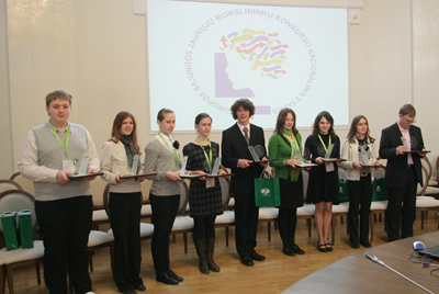 Paskelbti Europos Sąjungos jaunųjų mokslininkų konkurso laureatai