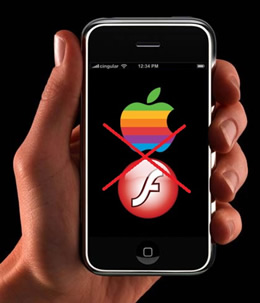 Styvas Džobsas: šešios priežastys kodėl „Adobe‘s Flash“ ne vieta „iPhone“ telefone