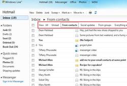 Būsimoji „Hotmail“ sąsaja