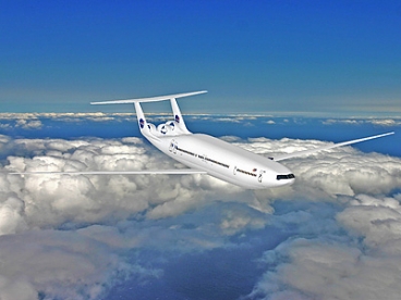 MIT serijos D „Double bubble“ koncepcija remiasi modifikuota tradicinio lėktuvo konstrukcija