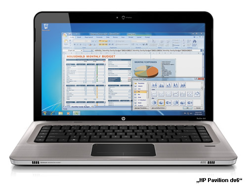 „HP Pavilion dv6“